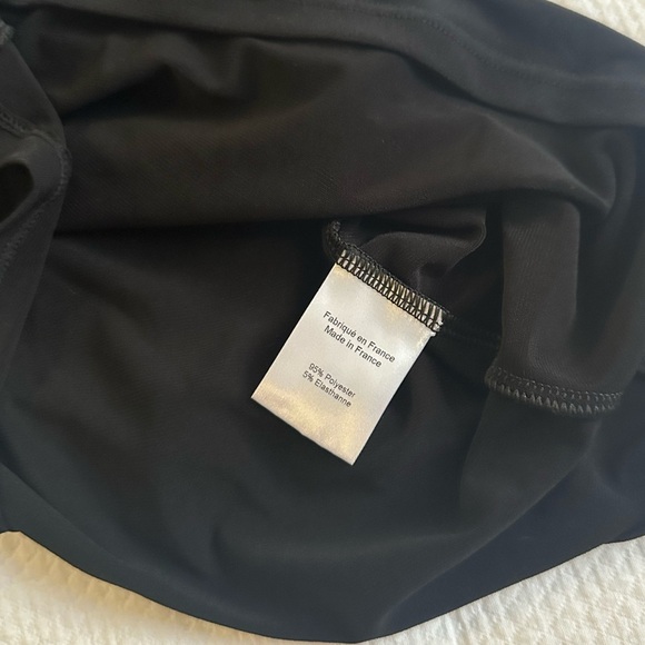 NWT💕 MUSIER PARIS Ballata Top With Flower Straps in Black Small - Picture 4 of 6